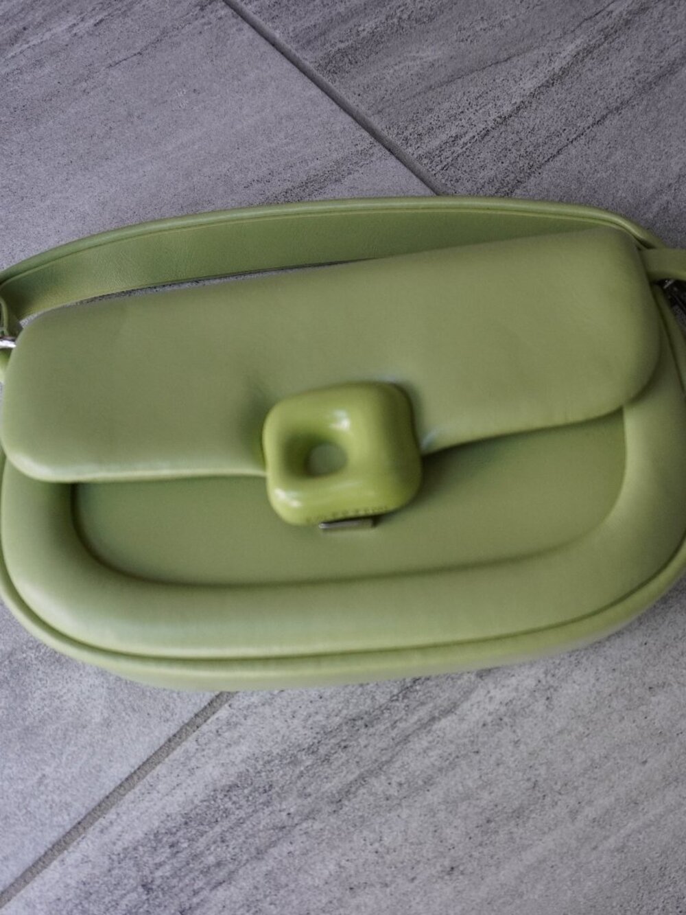 LA FESTIN Faux Leather Mini Crossbody Bag – Green – Soft Leather Shoulder Purse